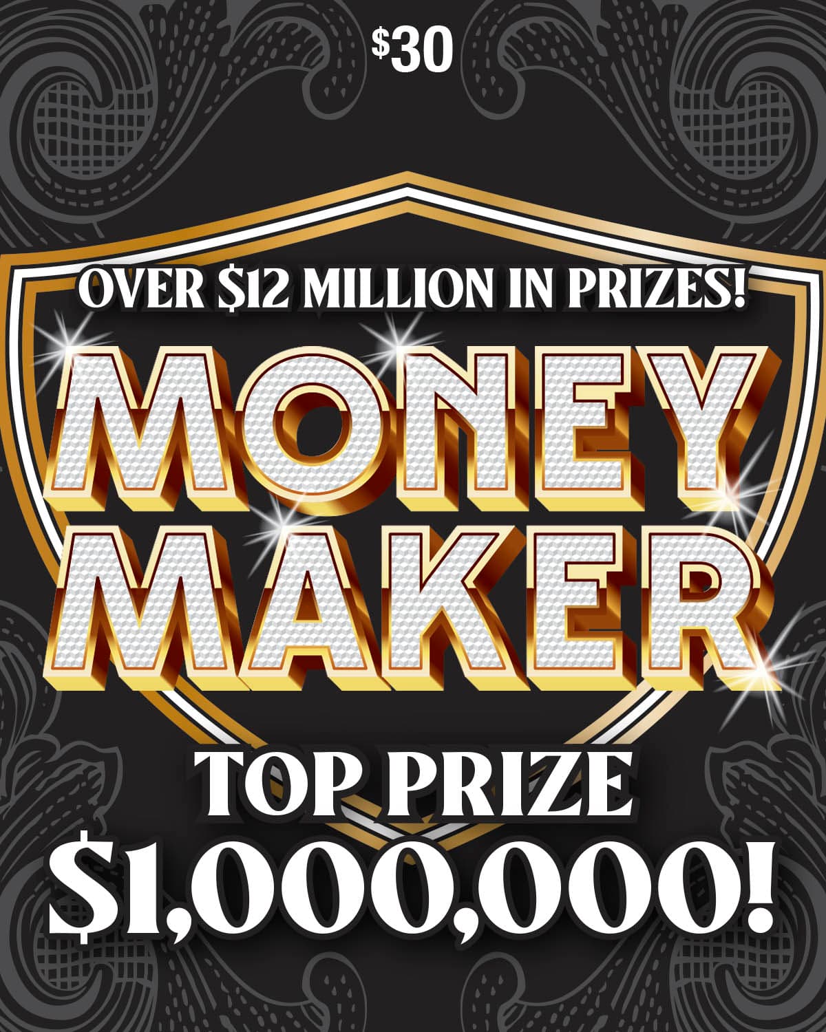 MONEY MAKER scratch-off ticket