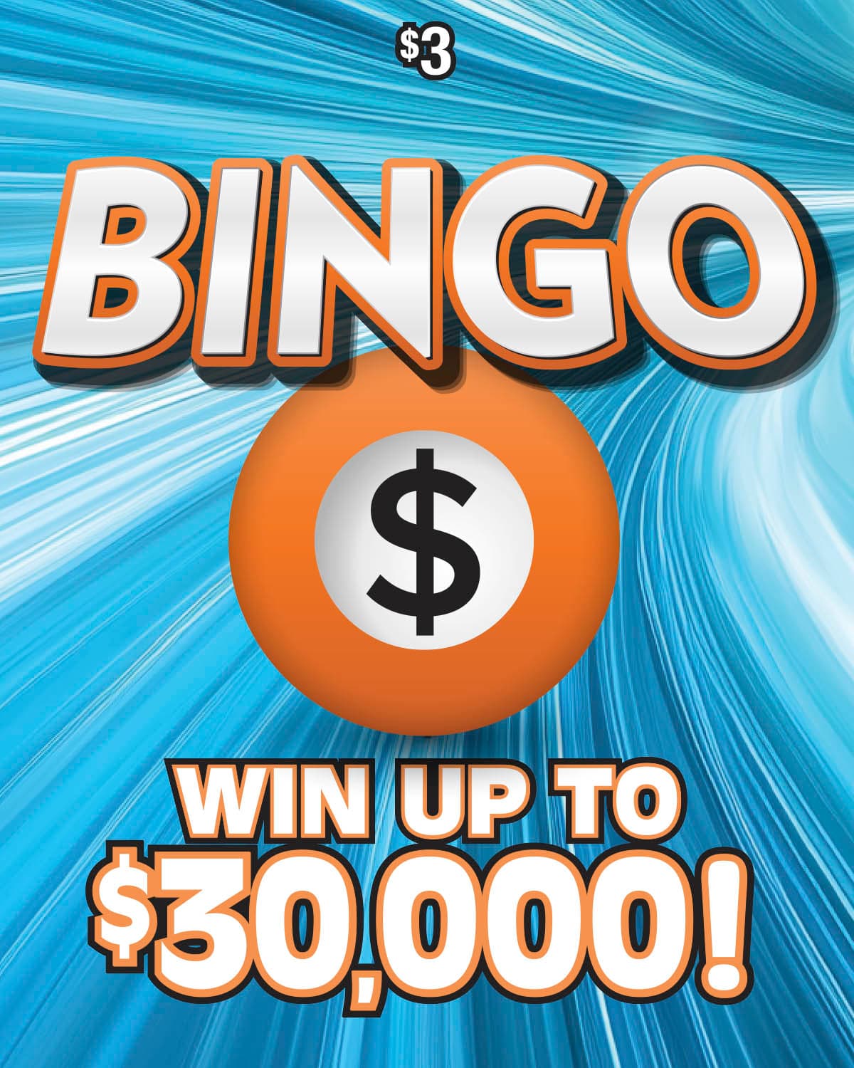 BINGO scratch-off ticket