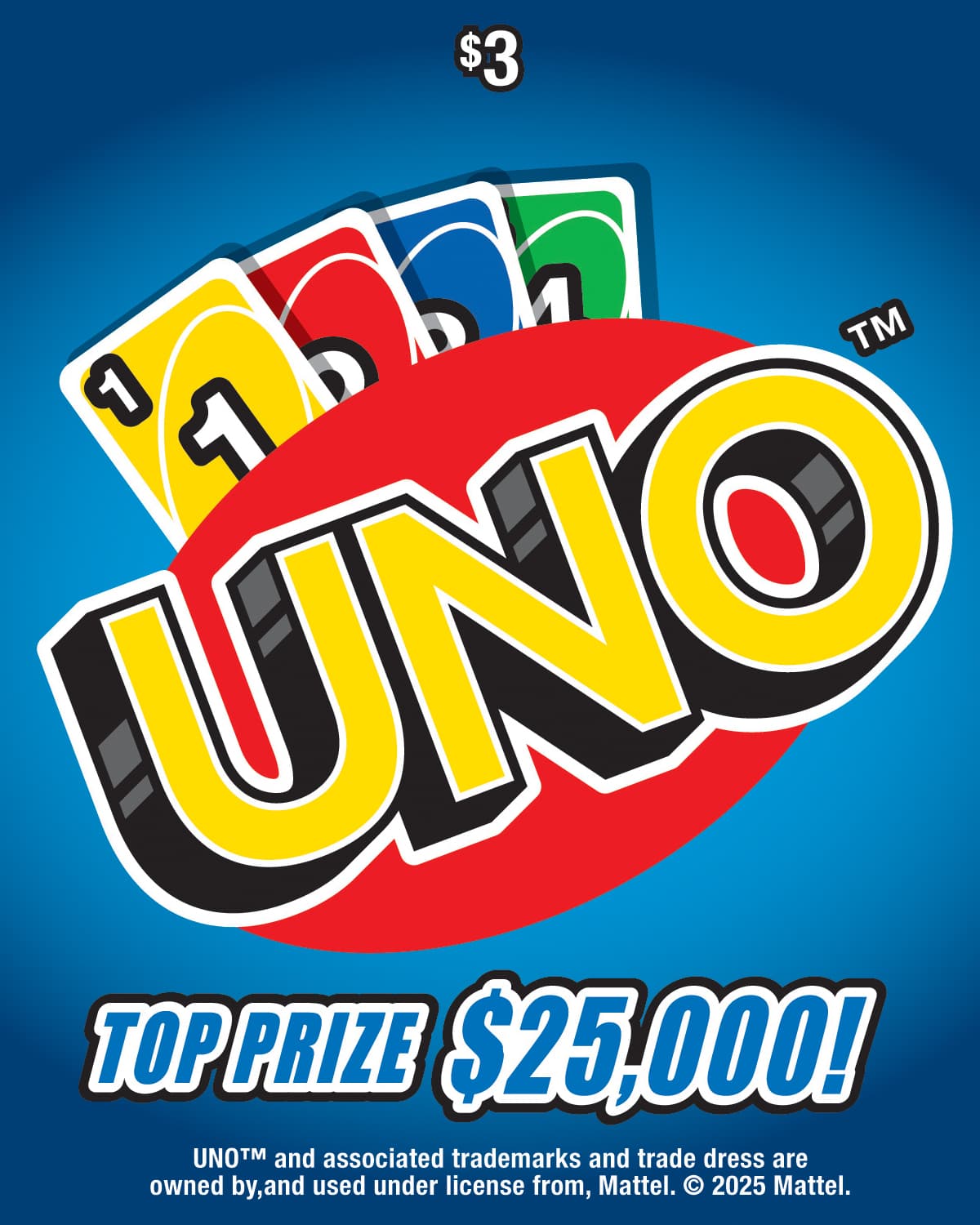 UNO™ scratch-off ticket
