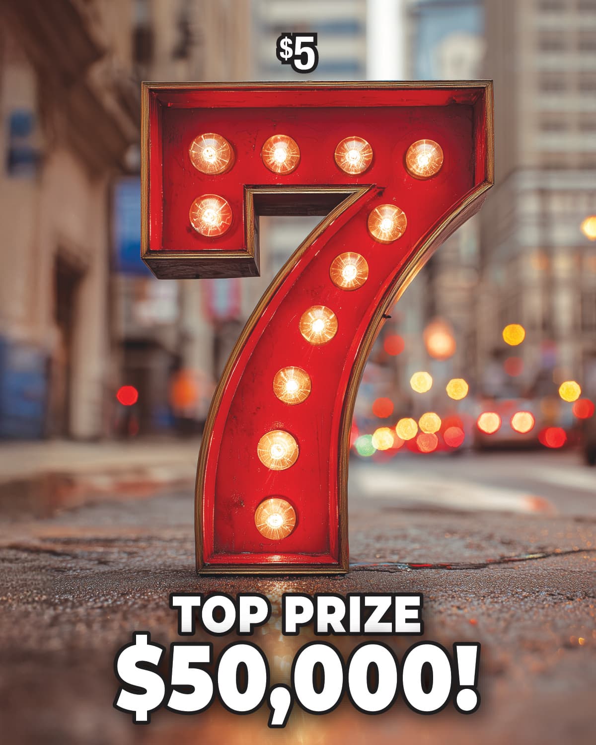 7 scratch-off ticket