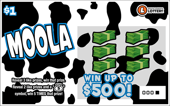 MOOLA scratch-off ticket
