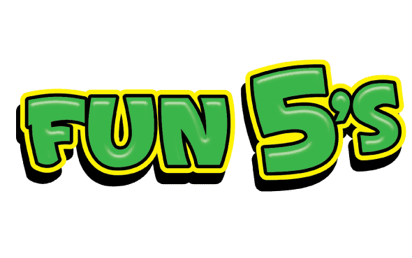 FUN 5'S scratch-off ticket