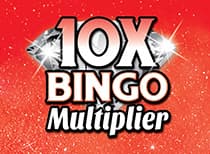 10X BINGO MULTIPLIER scratch-off ticket