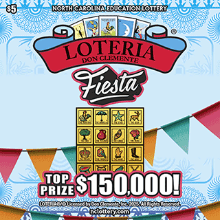 LOTERIA® FIESTA scratch-off ticket