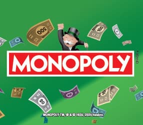 MONOPOLY™ scratch-off ticket