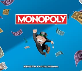 MONOPOLY™ scratch-off ticket