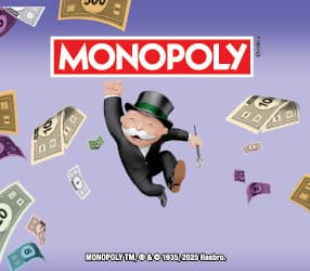 MONOPOLY™ scratch-off ticket