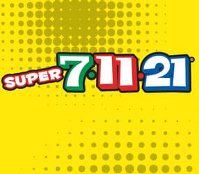 SUPER 7-11-21 scratch-off ticket
