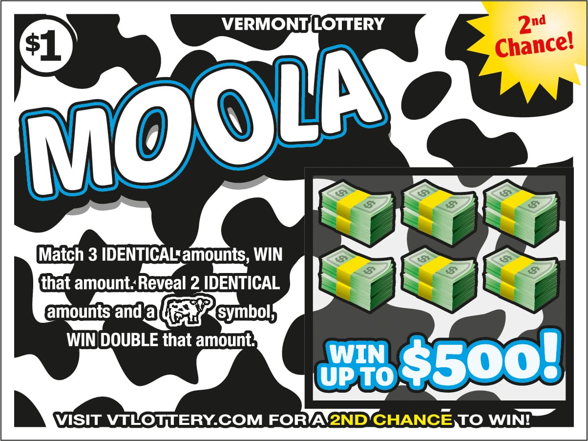 MOOLA scratch-off ticket