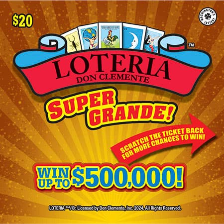 LOTERIA SUPER GRANDE! scratch-off ticket