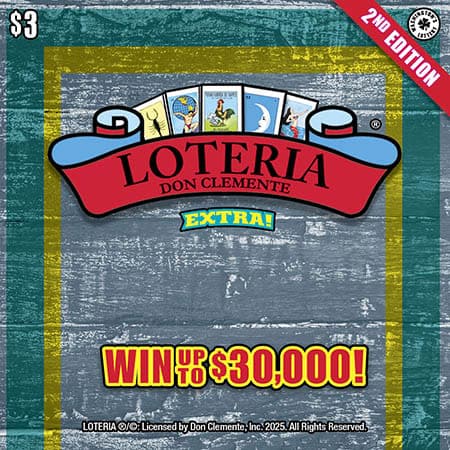 LOTERIA EXTRA! 2ND EDITION scratch-off ticket