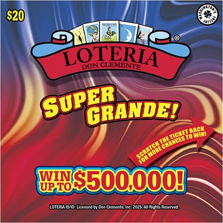 LOTERIA SUPER GRANDE! scratch-off ticket