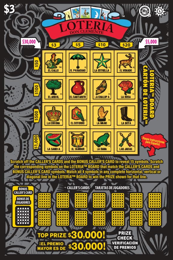 LOTERIA™ scratch-off ticket
