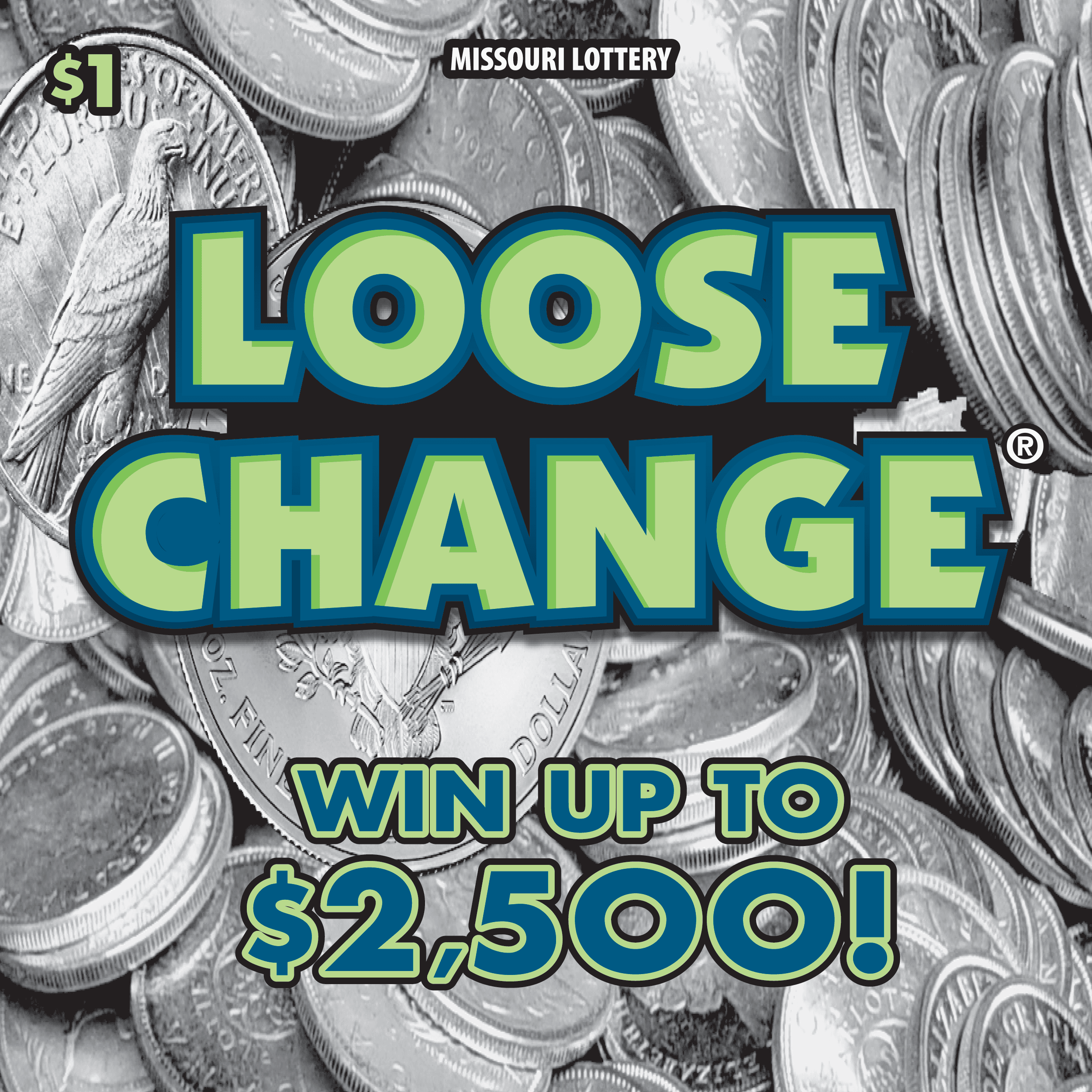 LOOSE CHANGE scratch-off ticket