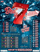 BEST OF 7S (GIGANTIX) scratch-off ticket
