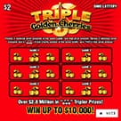 TRIPLE GOLDEN CHERRIES scratch-off ticket
