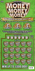 MONEY, MONEY, MONEY scratch-off ticket