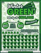 WINTER GREEN (GIGANTIX) scratch-off ticket