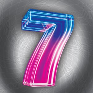 SEVEN scratch-off ticket