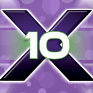 10X scratch-off ticket