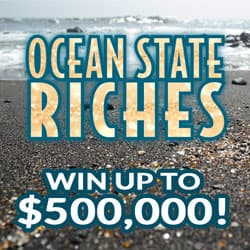 OCEAN STATE RICHES scratch-off ticket