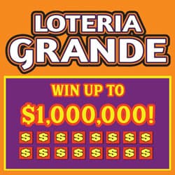 LOTERIA GRANDE scratch-off ticket