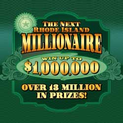 THE NEXT RHODE ISLAND MILLNRE scratch-off ticket