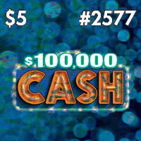 $100,000 CASH scratch-off ticket