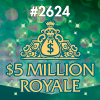 $5 MILLION ROYALE scratch-off ticket