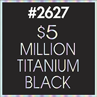 $5 MILLION TITANIUM BLACK scratch-off ticket
