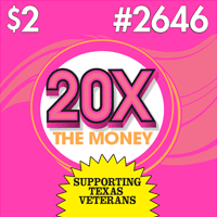 20X THE MONEY scratch-off ticket