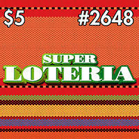 SUPER LOTERIA scratch-off ticket