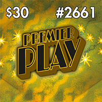 PREMIER PLAY scratch-off ticket