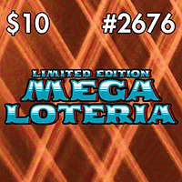 LIMITED EDITION MEGA LOTERIA scratch-off ticket