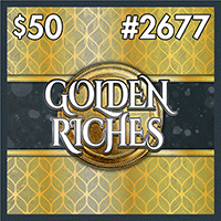 GOLDEN RICHES scratch-off ticket
