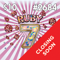 RUBY 7S scratch-off ticket