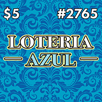 LOTERIA AZUL scratch-off ticket