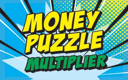 MONEY PUZZLE MULTIPLIER scratch-off ticket