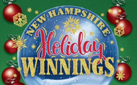NEW HAMPSHIRE HOLIDAY WINNINGS scratch-off ticket