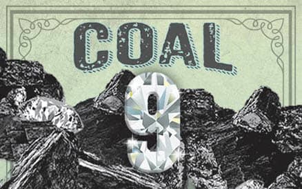 COAL 9 scratch-off ticket