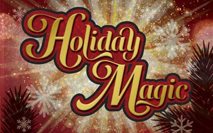 HOLIDAY MAGIC scratch-off ticket