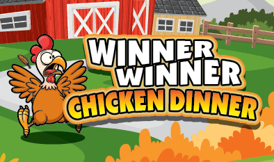 WINNER WINNER CHICKEN DINNER scratch-off ticket