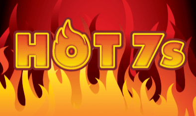 HOT 7S scratch-off ticket