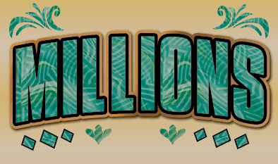 MILLIONS scratch-off ticket