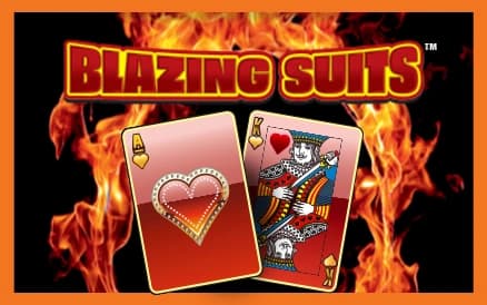 BLAZING SUITS scratch-off ticket
