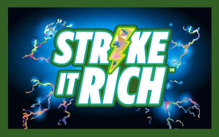 STRIKE IT RICH scratch-off ticket