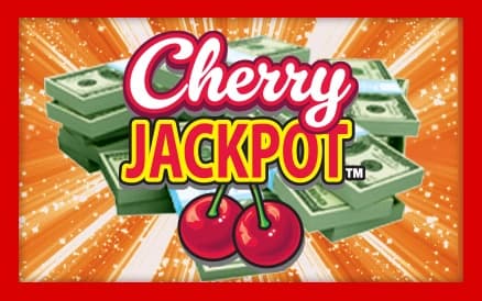 CHERRY JACKPOT scratch-off ticket