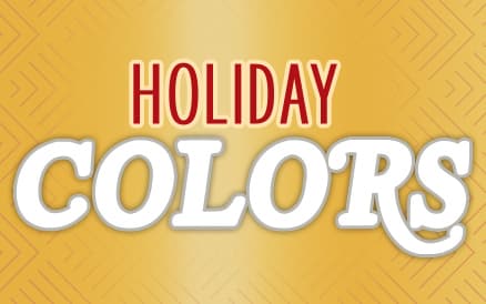 HOLIDAY COLORS scratch-off ticket