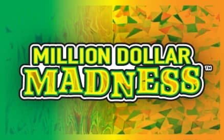 MILLION DOLLAR MADNESS scratch-off ticket