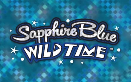 SAPPHIRE BLUE WILD TIME scratch-off ticket